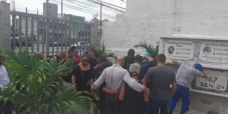 Tio Paulo é enterrado no cemitério de Campo Grande nesse sábado