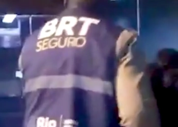 ( Video) Vandalizou o BRT? Vai direto pra DP! Preso em Flagrante Pichador de Ônibus!