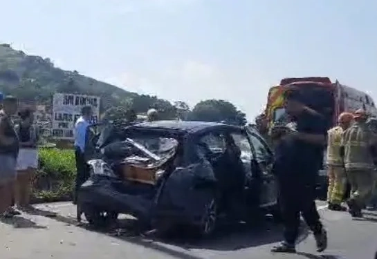 ( Grave) Acidente grave na avenida Brasil