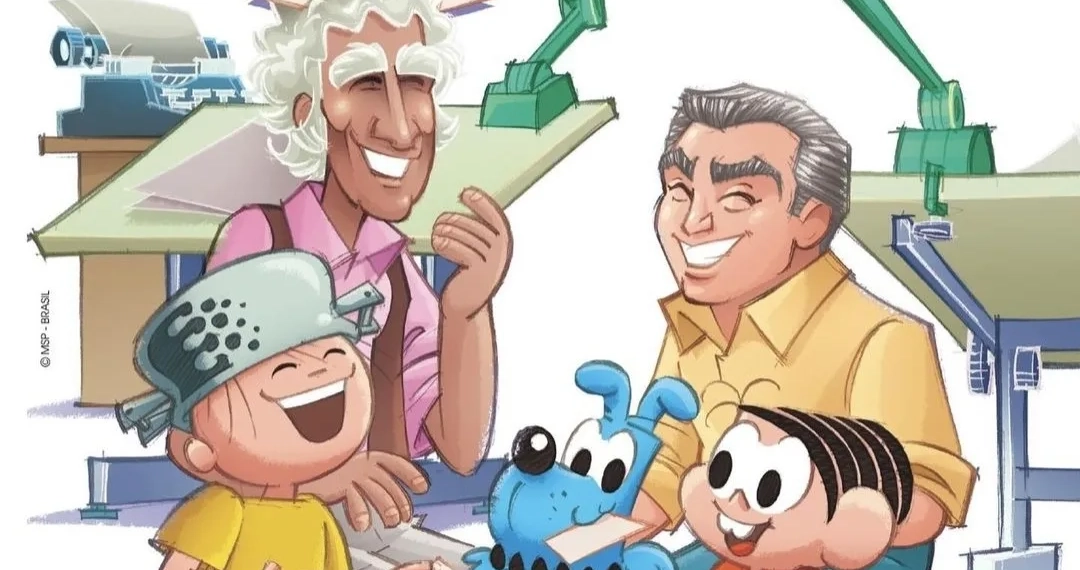 Os Gigantes dos Quadrinhos Brasileiros: A Homenagem de Mauricio de Sousa a Ziraldo