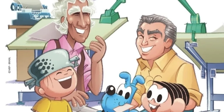 Os Gigantes dos Quadrinhos Brasileiros: A Homenagem de Mauricio de Sousa a Ziraldo
