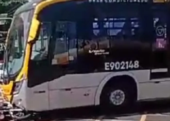 Acidente Grave Entre BRT e Moto Paralisa Santa Cruz