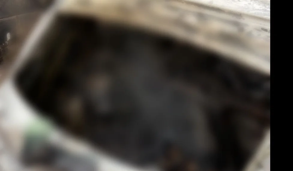 ( Foto) Corpo é encontrado carbonizado em porta malas de carro