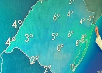 Temperatura no Rio Grande do Sul Deve Despencar Ainda Mais a Partir Desta Noite