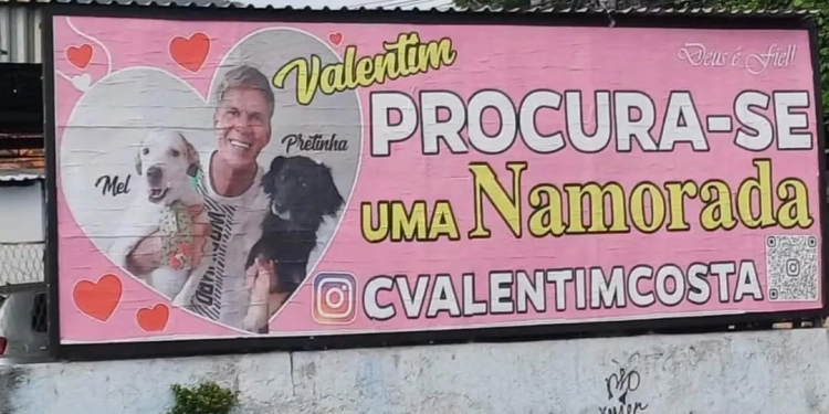Tiozão Gasta R$ 40 Mil em Outdoors para Encontrar Namorada em Campo Grande