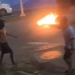 Poste mijou em cachorro, traficante carioca explsa moradores por desordem pública.