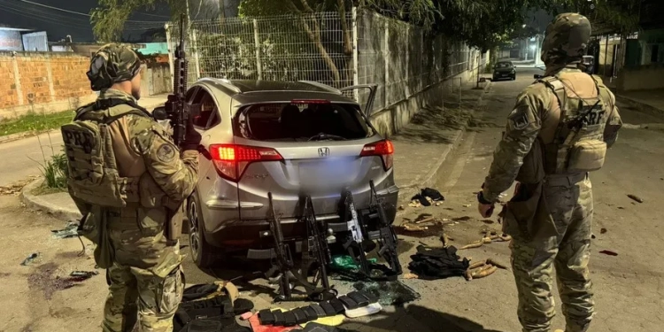 ( Imagens fortes) PRF cancela CPF de quatro milicianos no Rio