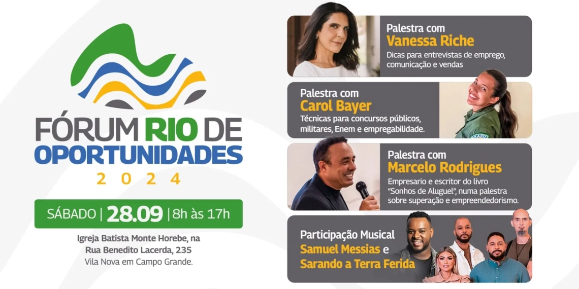 Campo Grande recebe 2ª edição do Fórum Rio de Oportunidades