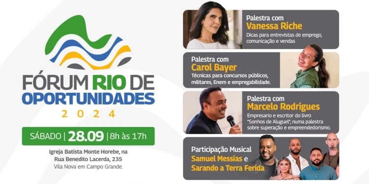 Campo Grande recebe 2ª edição do Fórum Rio de Oportunidades