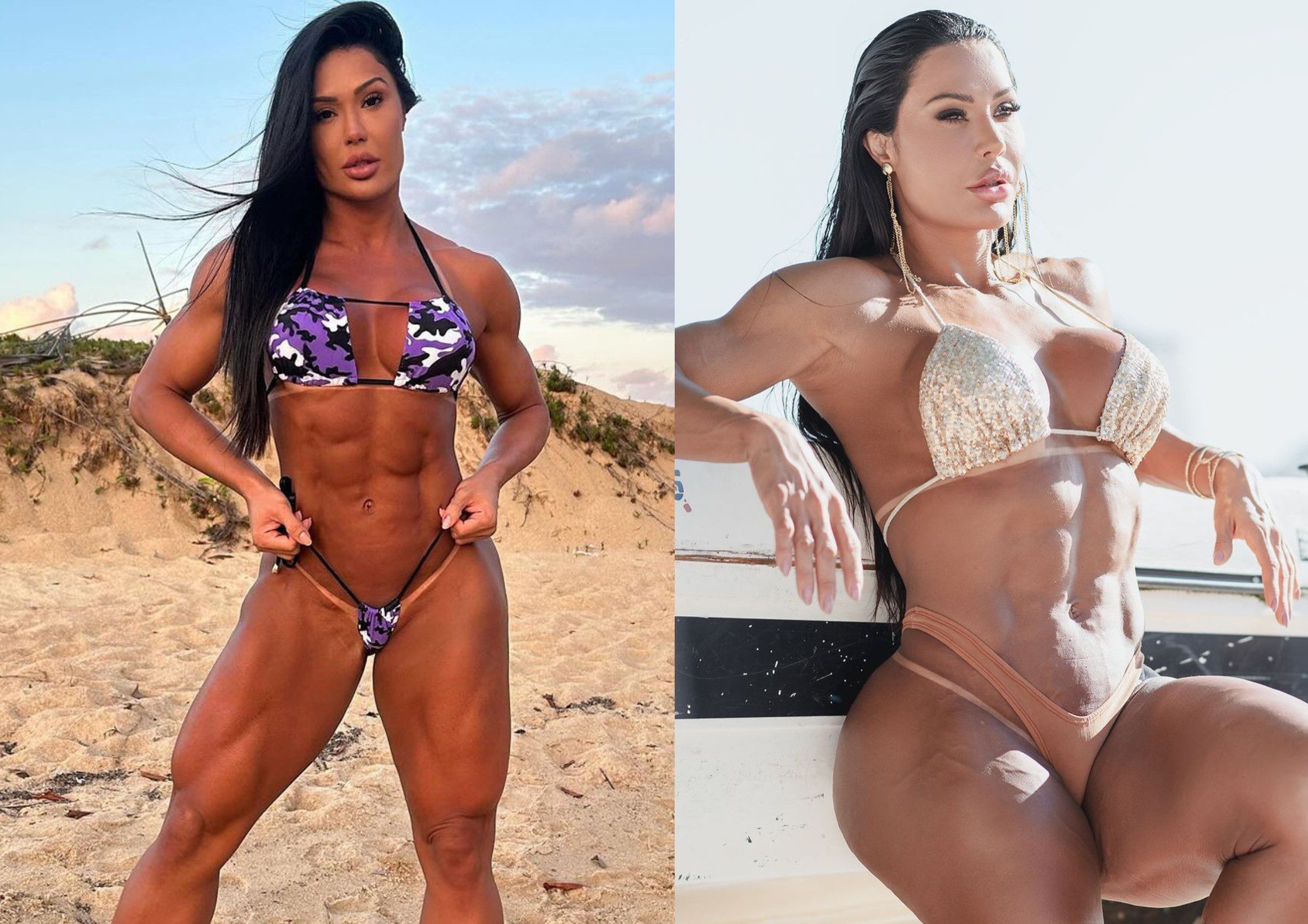 Gracyanne Barbosa comenta as críticas sobre suas curvas: “O essencial é ser feliz e se aceitar.”