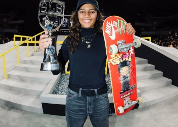Rayssa Leal faz história ao conquistar título na etapa de Tóquio da SLS