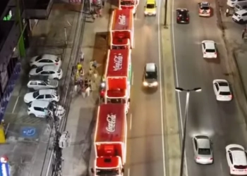 Caravana de Natal da Coca-Cola chega a Campo Grande!! Não percam!!