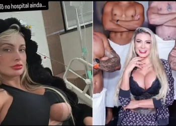 Andressa Urach é hospitalizada após gravação intensa para conteúdo adulto: ‘Dor na região pélvica