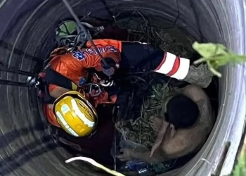 Homem é Resgatado depois de ficar Três Dias em poço após ser confundido com Fantasma