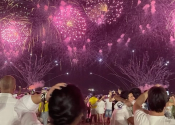 Fogos de Copacabana Prometem Espetáculo Histórico com 35 Mil Disparos e Trilha ao Som de ‘Evidências’