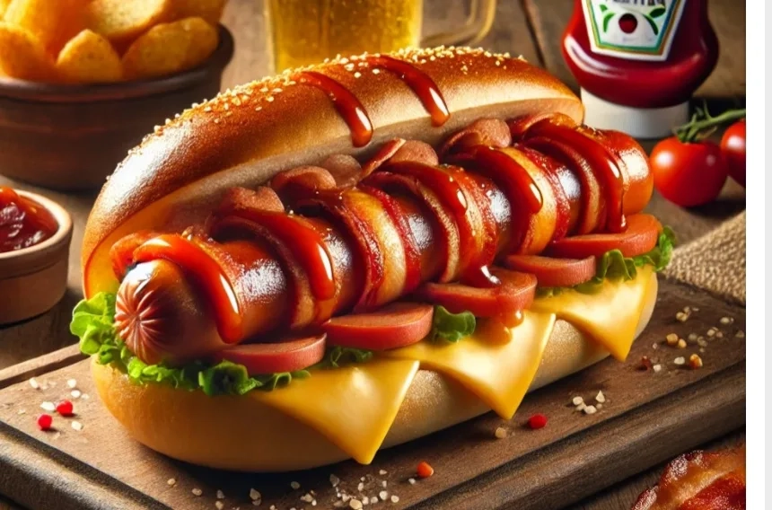 Amor por cachorro-quente: uma mordida, 36 minutos a menos no cronômetro da vida