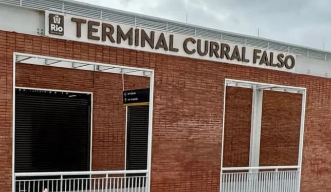 HOJE FOI A INAUGURAÇÃO DO NOVO TERMINAL CURRAL FALSO EM SANTA CRUZ, NA ZONA OESTE DO RIO!