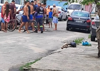 ( FOTOS) TENTATIVA DE ROUBO TERMINA COM LADRÃO MORTO E POLICIAL FERIDO NA ZONA OESTE DO RIO