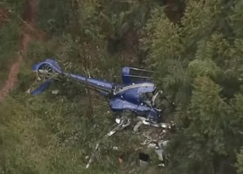 Queda de Helicóptero em Caieira Deixa Duas Vítimas Fatais