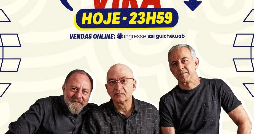 NÃO PERCAM! ÚLTIMOS INGRESSOS PARA O SHOW HISTÓRICO DOS PARALAMAS DO SUCESSO EM CAMPO GRANDE