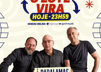 NÃO PERCAM! ÚLTIMOS INGRESSOS PARA O SHOW HISTÓRICO DOS PARALAMAS DO SUCESSO EM CAMPO GRANDE