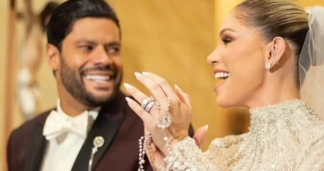 Saiba quanto custou o polêmico e luxuoso casamento do jogador Hulk