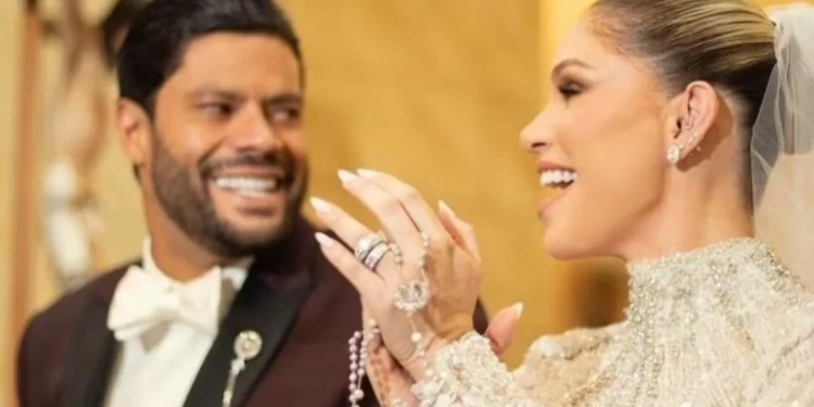Saiba quanto custou o polêmico e luxuoso casamento do jogador Hulk