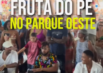 Não percam!! Fruta do Pé Agita o Parque Oeste com Samba e Alegria Neste Sábado