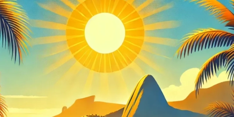 Rio de Janeiro Entra no Nível de Calor 3: Alerta de Temperaturas Extremas Até Segunda-Feira