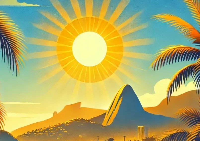 Rio de Janeiro Entra no Nível de Calor 3: Alerta de Temperaturas Extremas Até Segunda-Feira