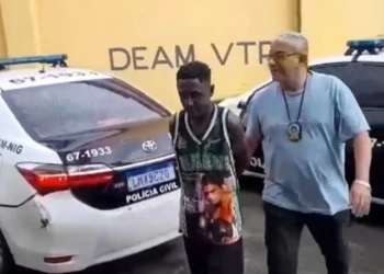 Homem é preso em flagrante no Rio após agredir ex-companheira com capacete e ameaçar divulgar vídeos íntimos