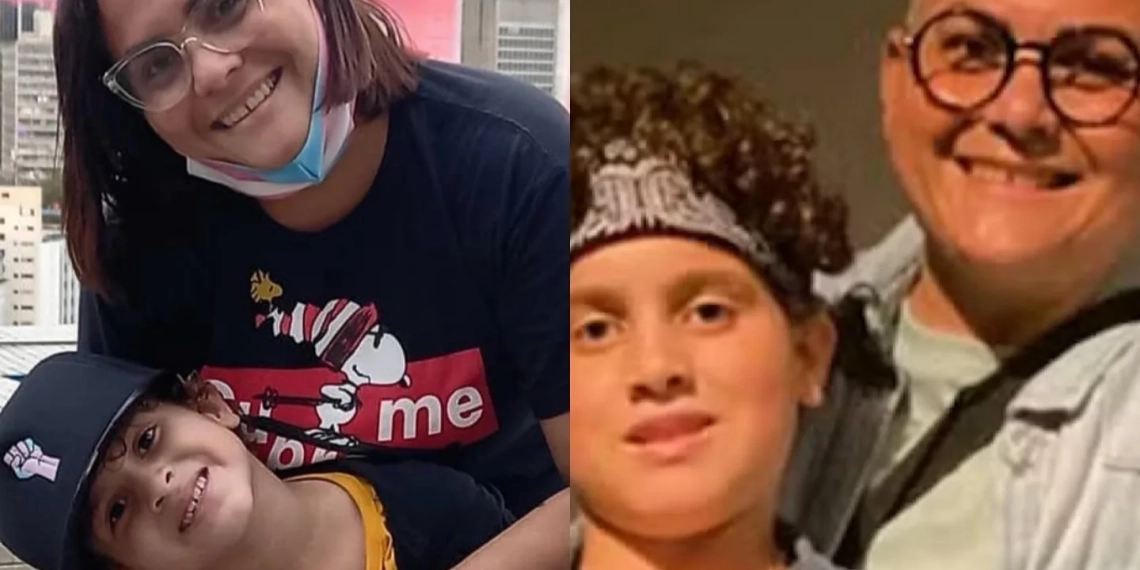 Após filho trans de 10 anos fazer mudança em hospital, mãe também faz transição: “Agora sou o Raphael, pai do Gustavinho