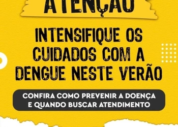 Intensifique os Cuidados para Evitar a Dengue