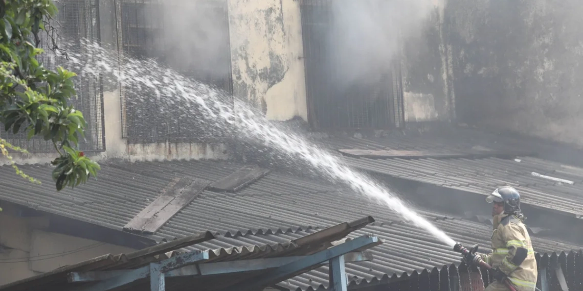 Morre trabalhador vítima do incêndio na fábrica de tecidos