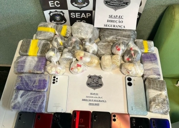 Choque no Sistema Prisional no Rio: Operação Strangulatio Apreende 25 Celulares e Grande Quantidade de Drogas