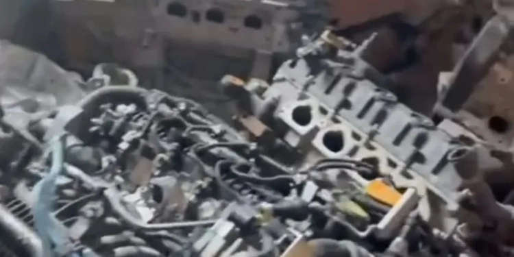 ( Vídeo) Policia Militar fecha desmonte de veículos roubadas em Campo Grande