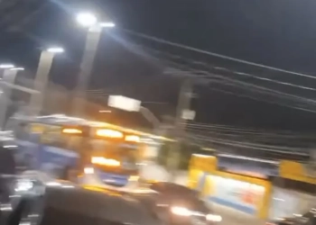( Video) Atropelamento na Estrada do Monteiro causa congestionamento em Campo Grande