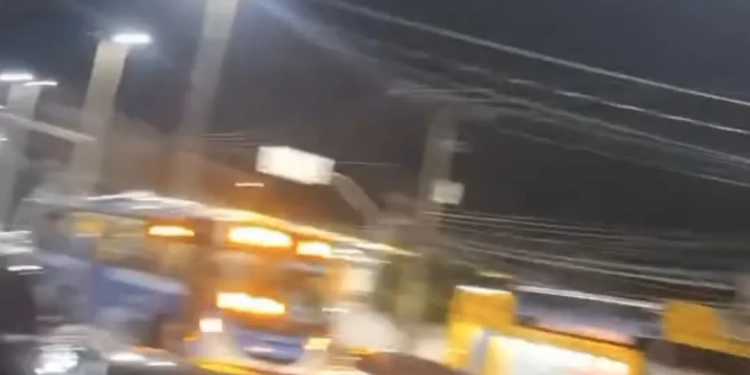 ( Video) Atropelamento na Estrada do Monteiro causa congestionamento em Campo Grande