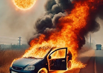 ALERTA: ONDA DE CALOR AUMENTA CASOS DE VEÍCULOS PEGANDO FOGO