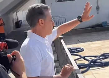 Luciano Huck Surpreende e Pousa de Helicóptero em Campo Grande Para Gravação Especial