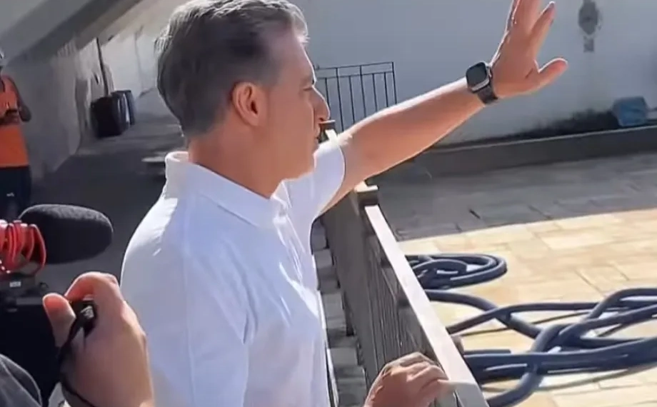 Luciano Huck Surpreende e Pousa de Helicóptero em Campo Grande Para Gravação Especial