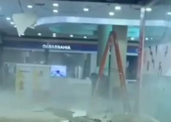 ( Video) Urgente!!Teto de Shopping em Campo Grande desaba!! Administração faz pronunciamento