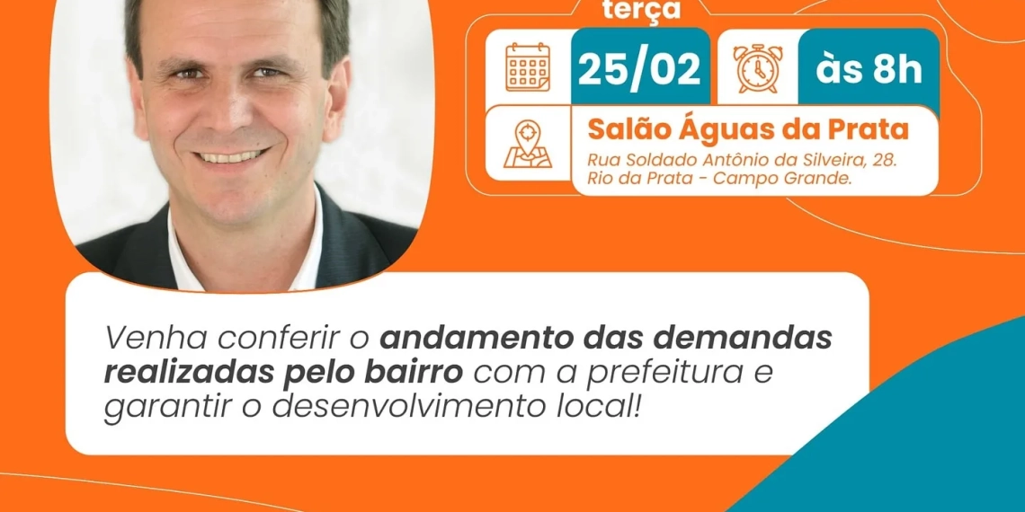 AECG CONVIDA:Café com o Prefeito Eduardo Paes: Um Momento Decisivo para o Futuro de Campo Grande!