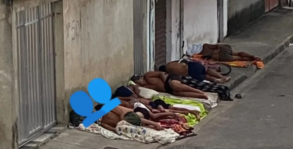 Apagão e Calor Extremo: Moradores Dormem na Rua em Cosmos