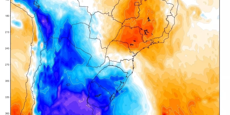 Frente fria avança pelo Brasil e promete virar o jogo contra o calor extremo