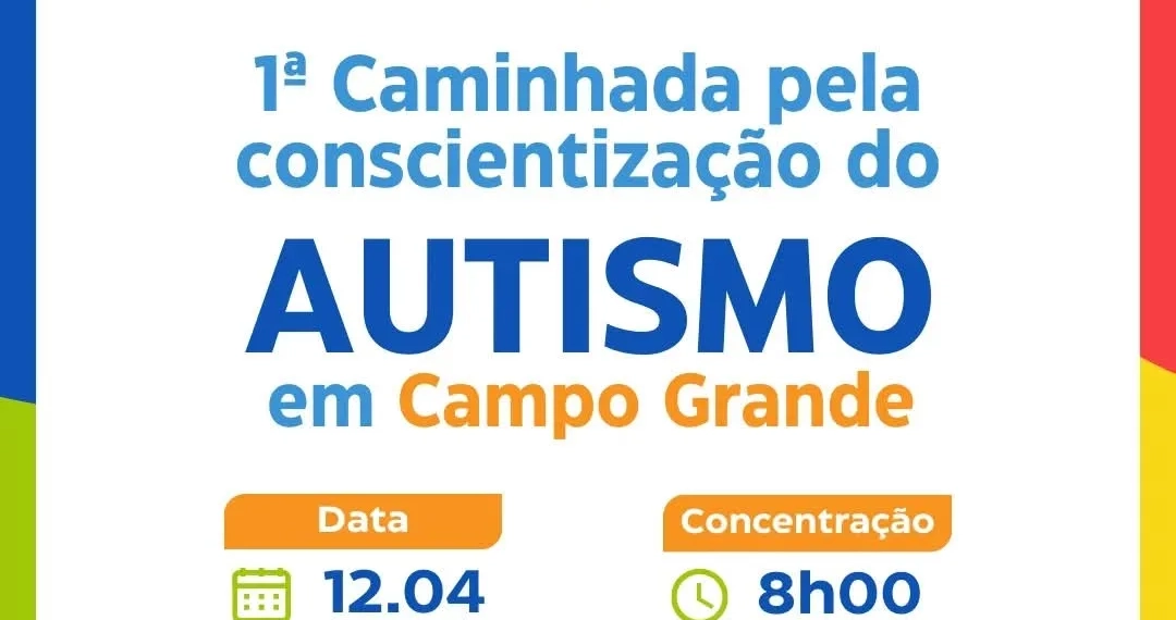 Primeira Caminhada pela Conscientização do Autismo em Campo Grande: Um Passo Importante pela Inclusão