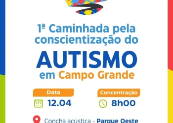 Primeira Caminhada pela Conscientização do Autismo em Campo Grande: Um Passo Importante pela Inclusão