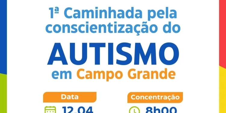 Primeira Caminhada pela Conscientização do Autismo em Campo Grande: Um Passo Importante pela Inclusão