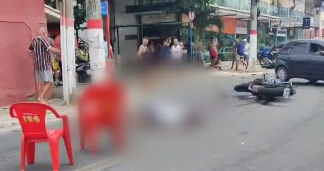 ( Video forte) Duas Vítimas Fatais em Grave Acidente de Moto no Rio