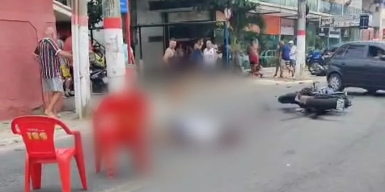 ( Video forte) Duas Vítimas Fatais em Grave Acidente de Moto no Rio